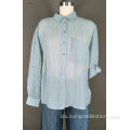 Ladie&#39;s Shirt Collar Long Sleeve Shirt